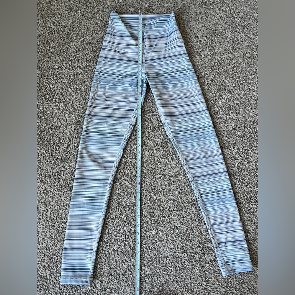 DYI Blue and White Striped Leggings size XS - Picture 3 of 6